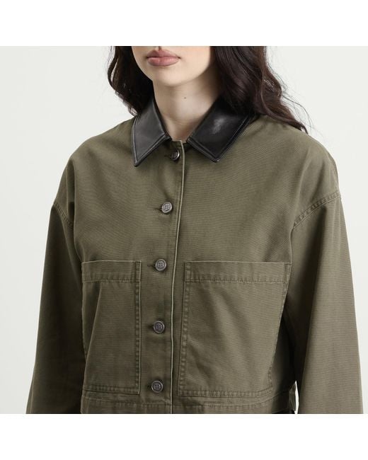 Anine Bing Green Yuma Jacket