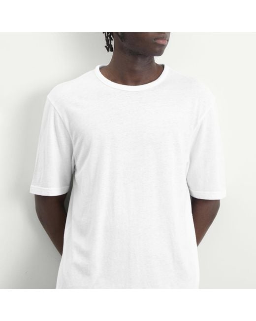 Folk White Relaxed Assembly T-Shirt for men