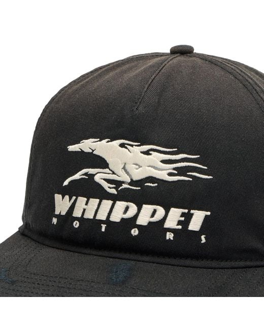 END. Black Whippet Hitch Cap