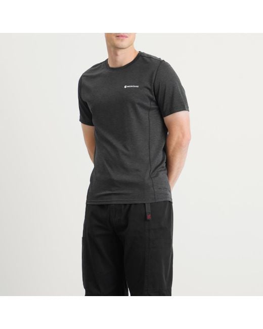 MONTANÉ Black Dart Tech T-Shirt for men