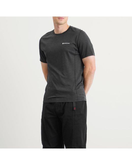MONTANÉ Black Dart Tech T-Shirt for men