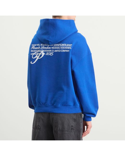 Picante Blue Gallery Hoodie for men