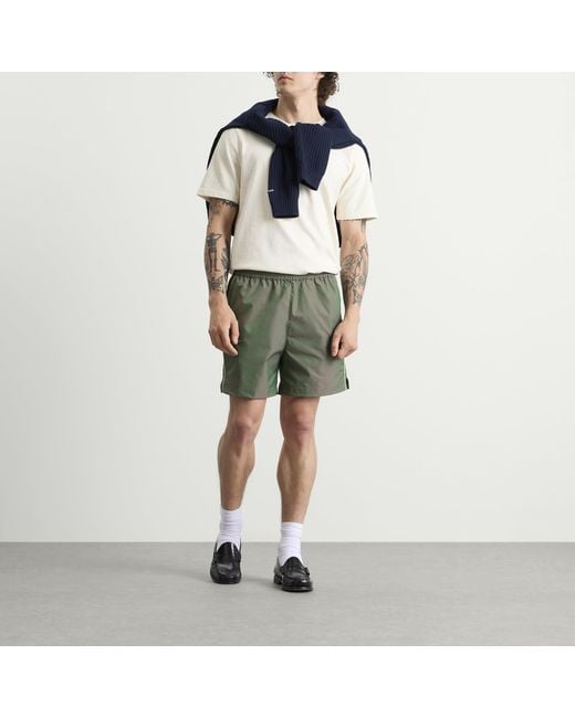 Les Deux Green Prince Shiny Shorts for men