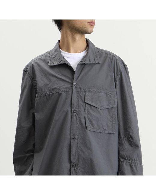 YMC Gray Cruiser Overshirt for men