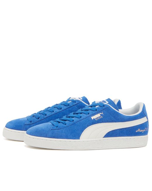 PUMA Blue End. X X Mangal Ii Suede Sneaker