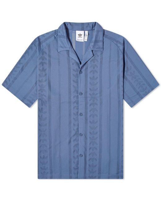 Adidas Blue Fashion Short Sleeve Shirt for men