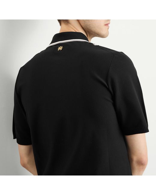 Amiri Black Script Stripe Shirt for men