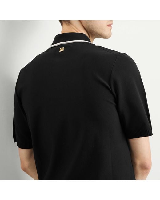 Amiri Black Script Stripe Shirt for men