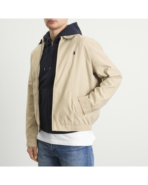 Polo Ralph Lauren Natural Bi-Swing Harrington Jacket for men