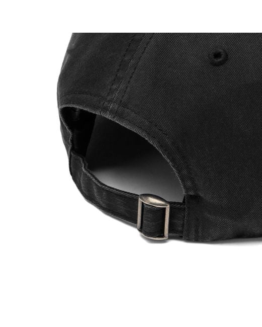 by Parra Black 1976 Logo 6 Panel Cap for men