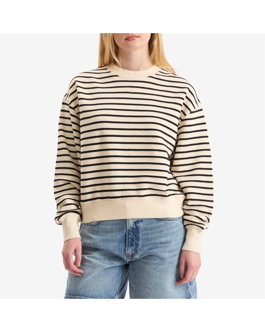 Anine Bing Multicolor Dean Stripe Sweatshirt