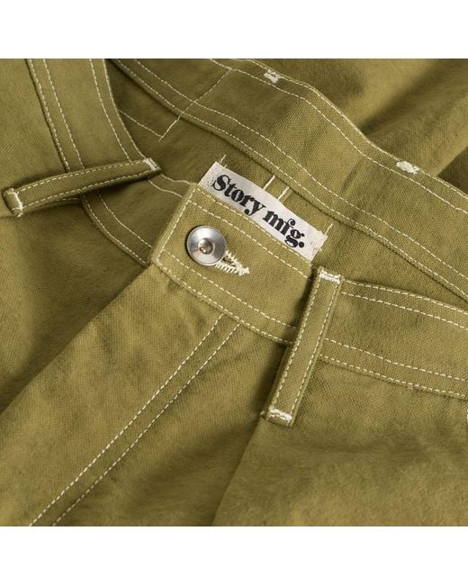 STORY mfg. Green Scarecrow Lush Pants