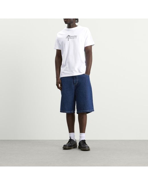 POLAR SKATE White Mootivation Band T-Shirt for men