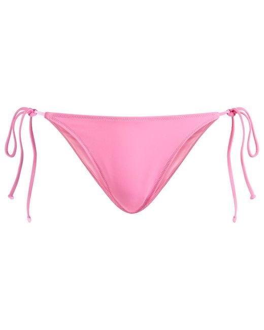 Fruity Booty Pink Tie Bikini Bottoms
