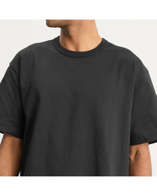 FRIZMWORKS Black Og Double Rib T-Shirt for men