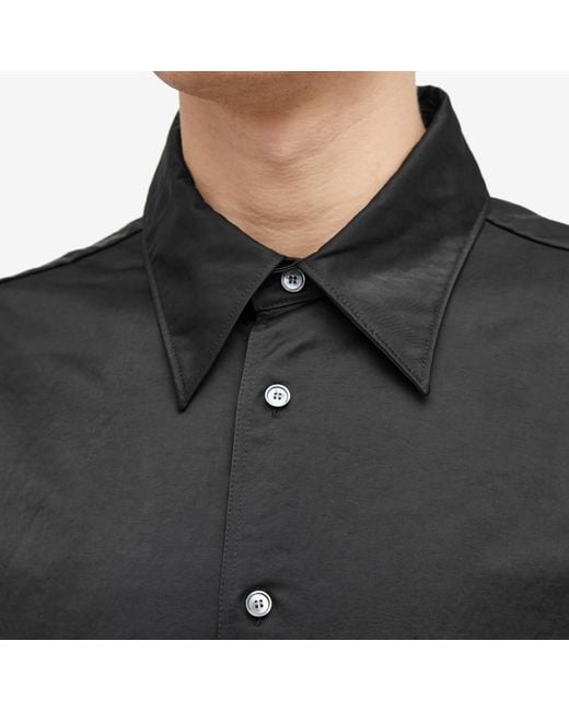 Acne Black Odrox Heavy Nylon Shirt Jacket for men