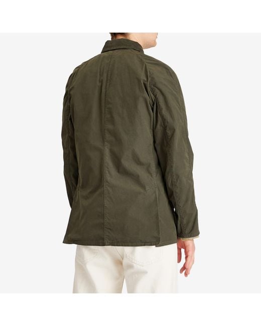 Barbour Green Ashby Casual Jacket for men