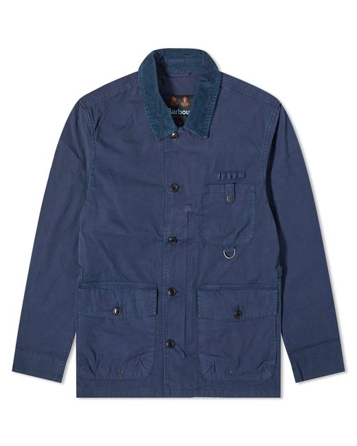 Barbour Blue Cotton Salter Casual Jacket for men