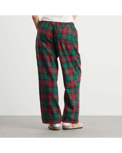 SUNDAYFRUITMARKET Green Sunday Check Trousers