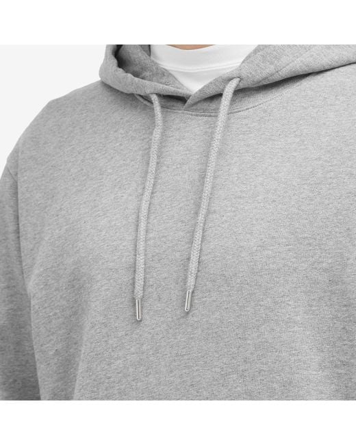 Norse Projects Gray Standard Hoodie for men