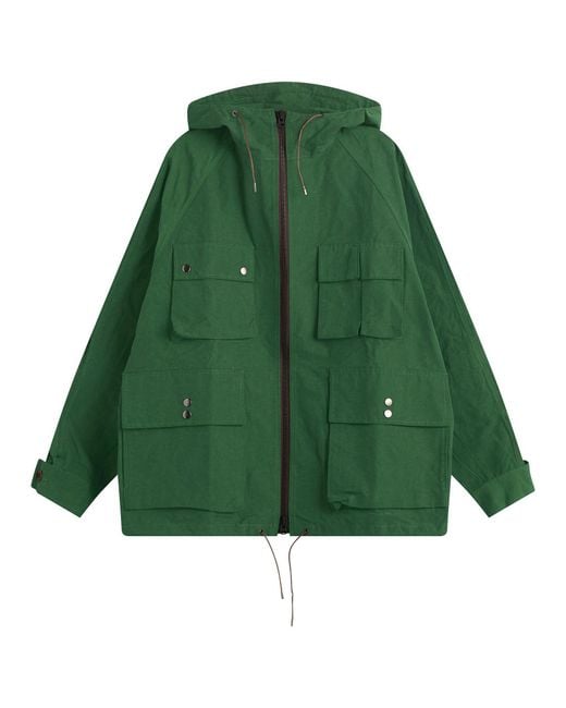 Cafe Mountain Green Telemark Mountain Jacket for men