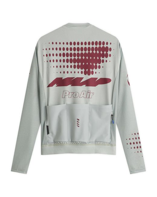 MAAP Gray Aether Pro Air Long Sleeve Jersey 3.0 for men