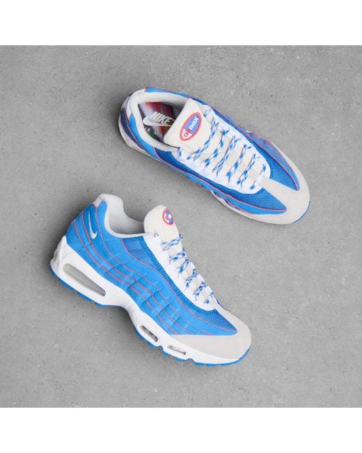 Nike Blue Air Max 95 Sneaker for men