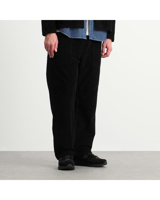 Service Works Black Corduroy Chef Pants for men