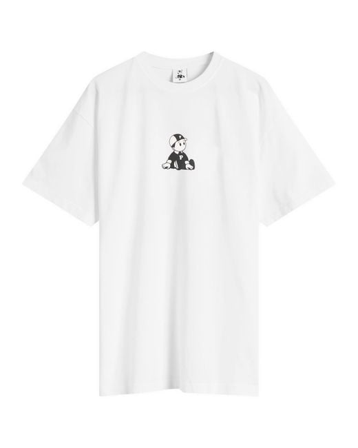 Pawa Speed Sports White Boy T-Shirt for men