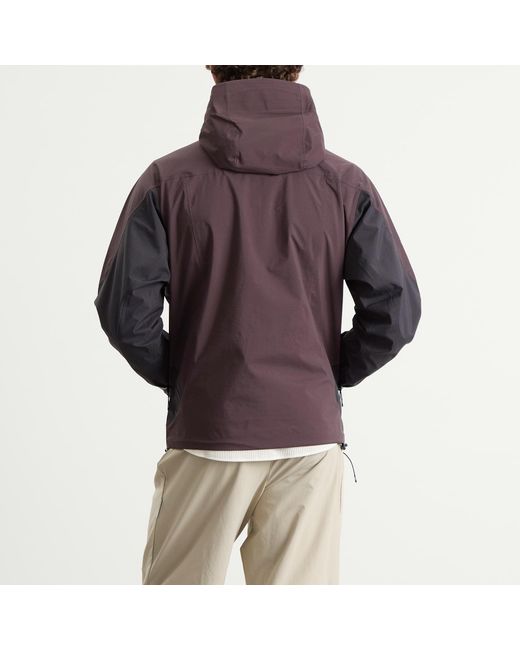 Purple Mountain Observatory Brown Anvil Shell Jacket for men
