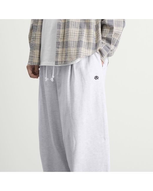 ANGLAN White Steady Sweat Balloon Pants for men
