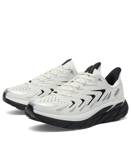 Hoka One One White Clifton Utl Sneaker for men