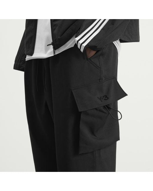 Y-3 Black Technical Cargo Pant for men