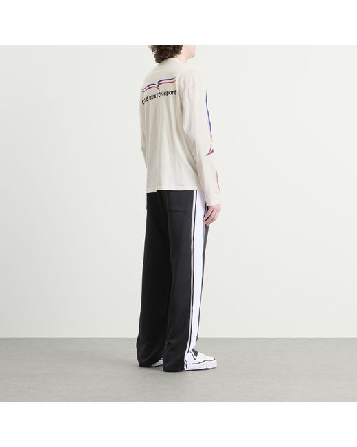 Cole Buxton White Sport Long Sleeve for men