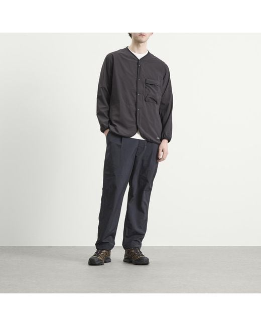 NANGA Black Excursion Cardigan for men