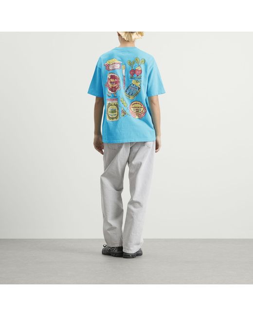 Damson Madder Blue Snack Plate Graphic Tee