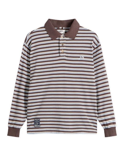 Damson Madder Multicolor Remie Rugby Top