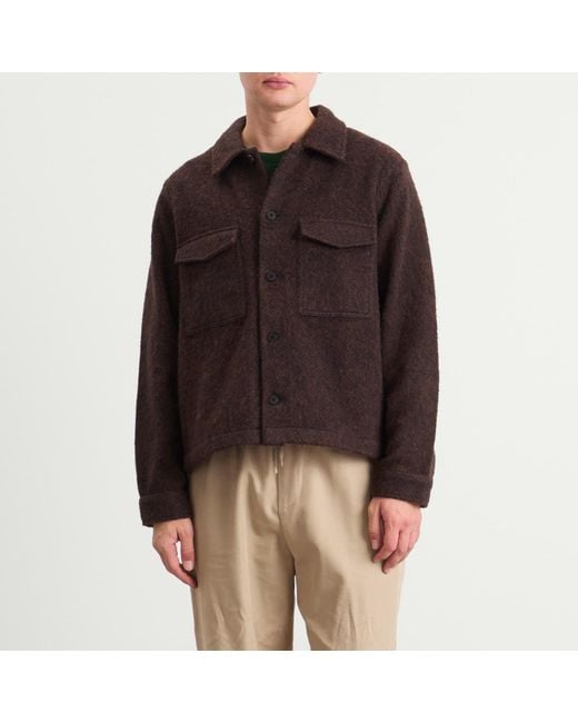 Folk Brown Zaki Jacket for men
