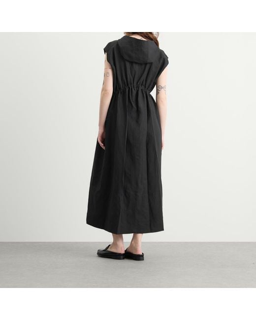 Studio Nicholson Black Hooded Dress