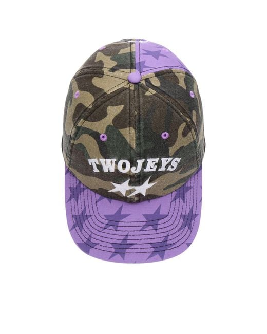 Twojeys Multicolor Mismatched Camo Dad Cap