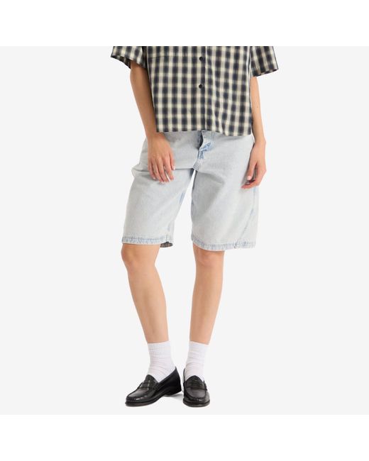 YMC Blue Twisted Shorts