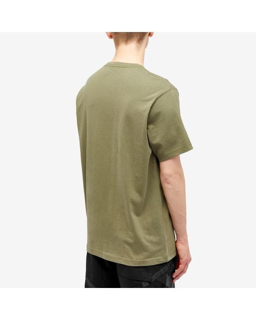Maharishi Green Embroided Sue-Rye Dragon T-Shirt for men