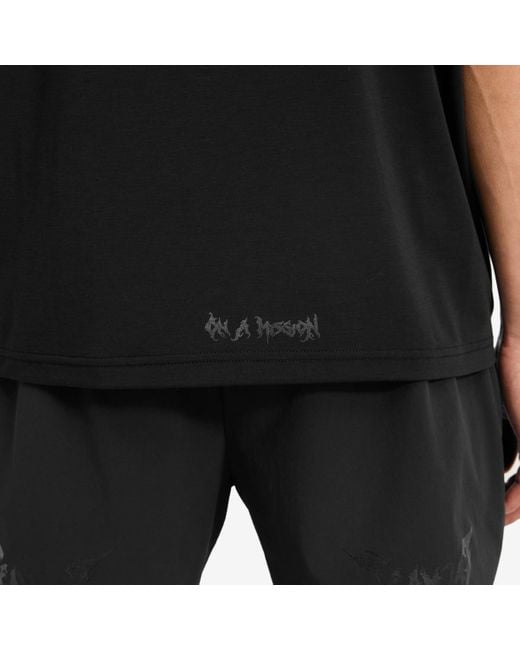Represent Black End. X 247 Oversized T-Shirt for men