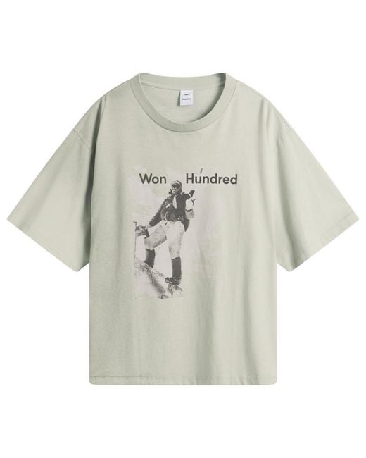 Won Hundred Gray Houston Mountain T-Shirt for men