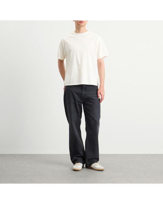 GALLERY DEPT. White Micro Logo T-Shirt for men