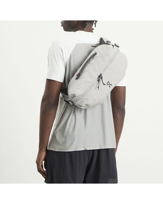 On Shoes Gray Sling Pack 9L