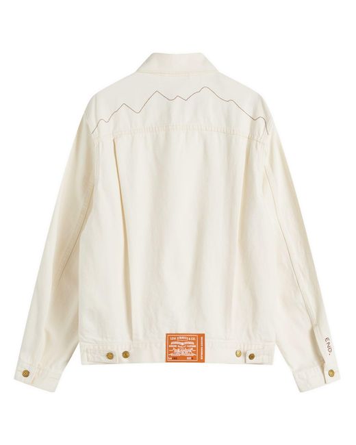 Levi's White End. X Type Ii Trucker Jacket 'Mount Rambler'