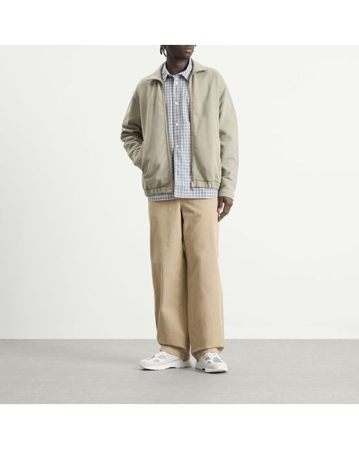 Norse Projects Natural Kvitfjell Relaxed Cotton Twill Pants for men