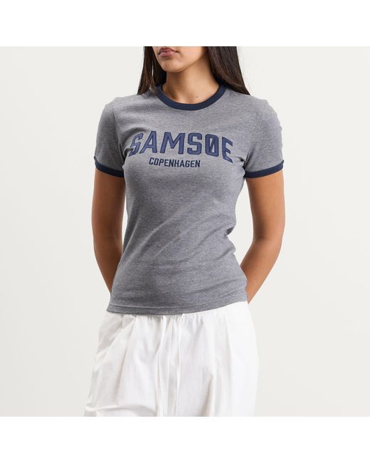 Samsøe & Samsøe Gray Sabond T-Shirt