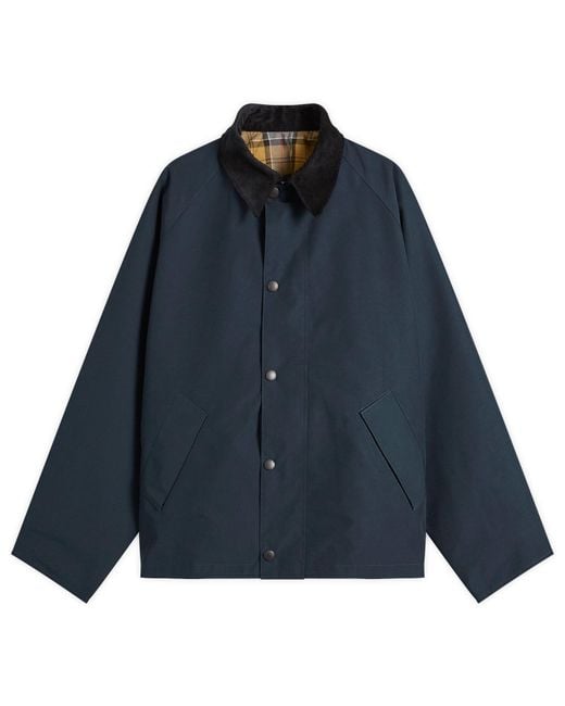 Barbour Blue Os Reversible Transporter Casual Jacket for men